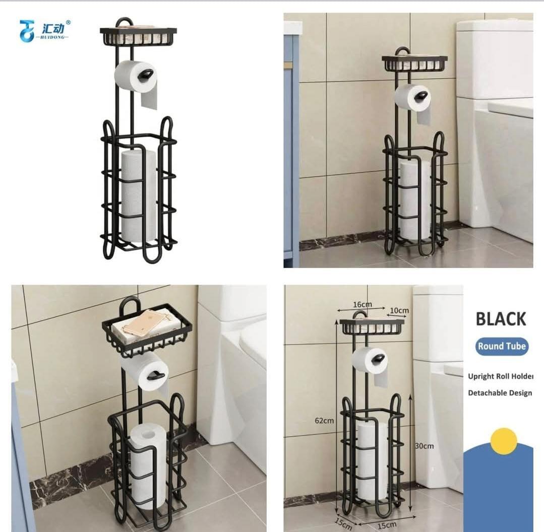 3 in 1 Heavy Duty Bathroom/Tissue Stand