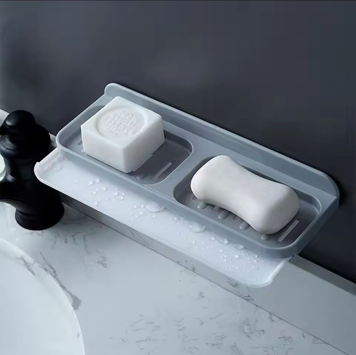 Wall-Mounted Soap Dish