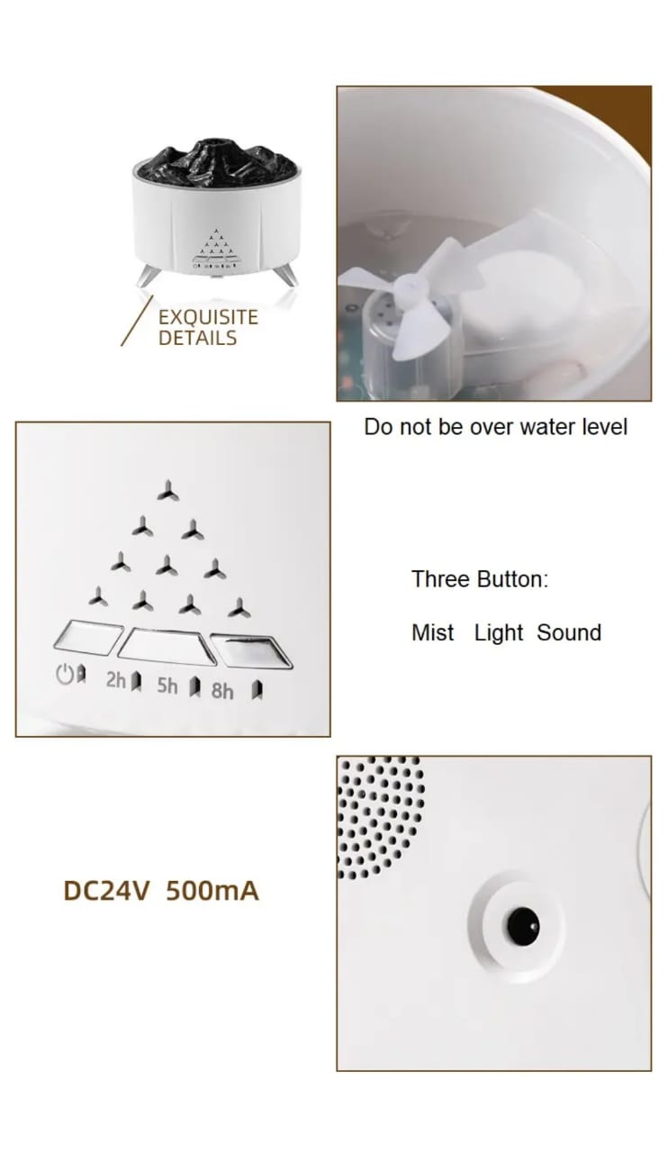 Volcano Humidifier