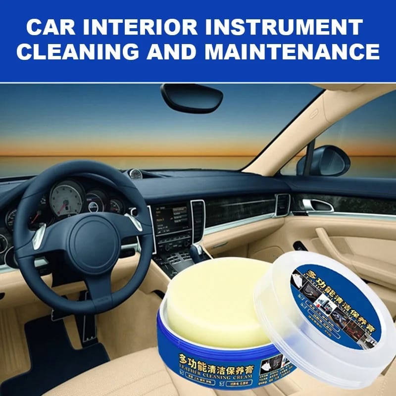 3in1 Multi-purpose Leather Cleaning and Polishing Cream
