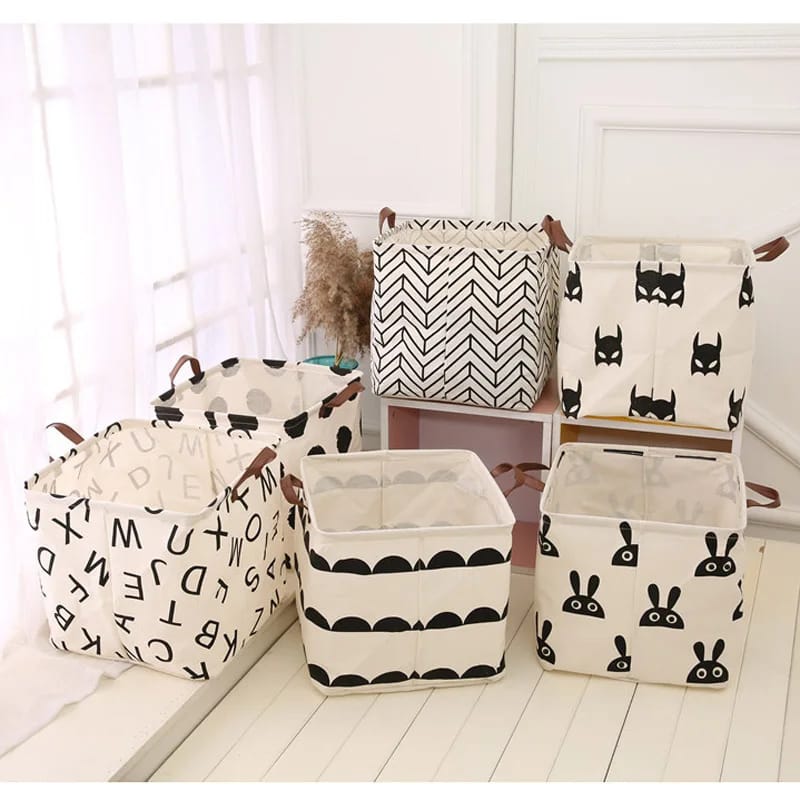 Foldable Laundry Storage Basket