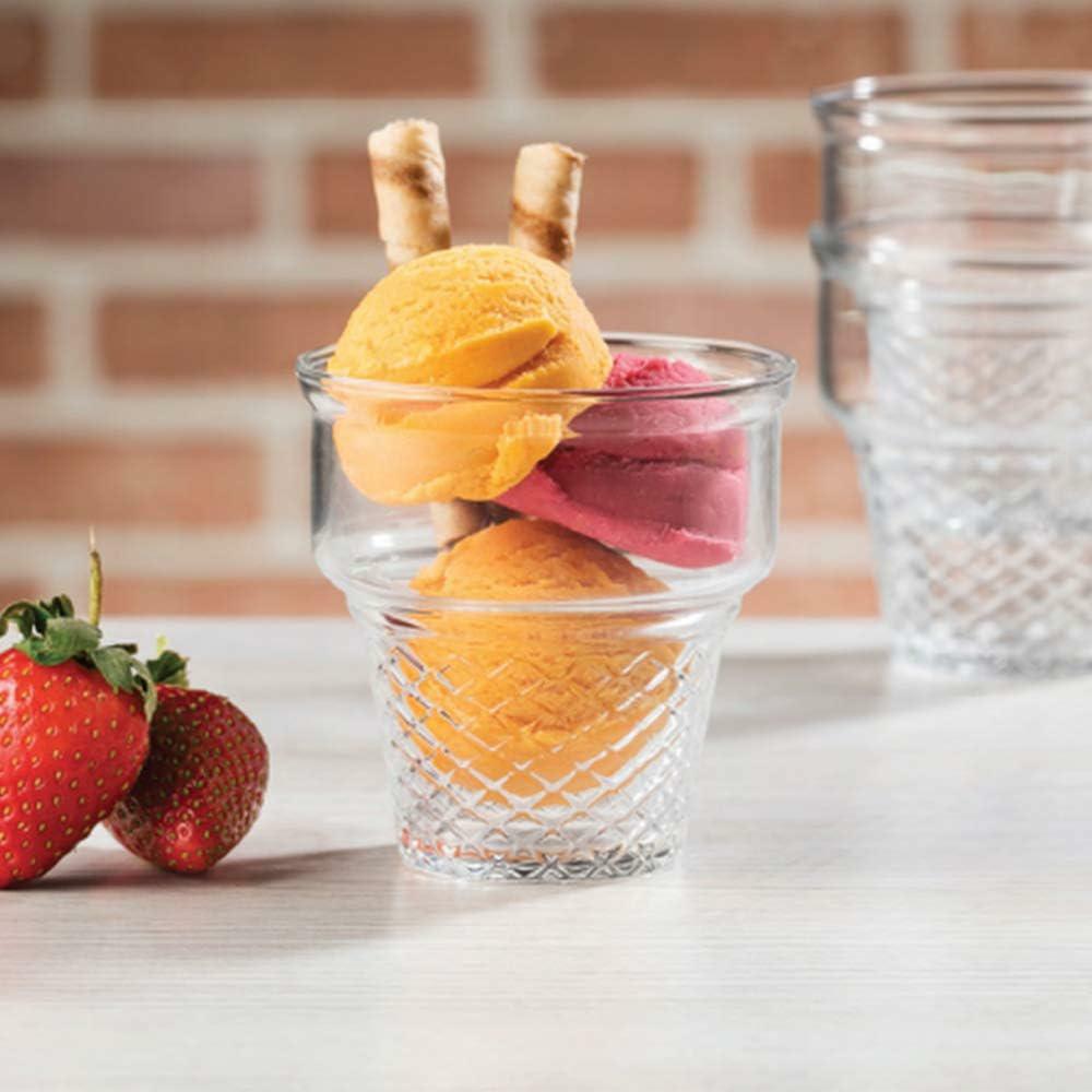 3pcs Set Ice Cream Cup Glasses