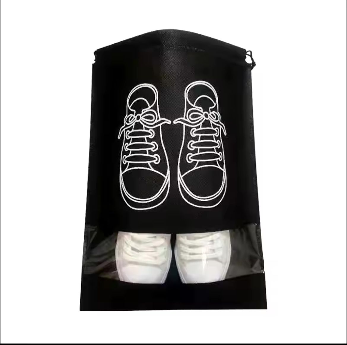 Non woven portable shoe storage bag.