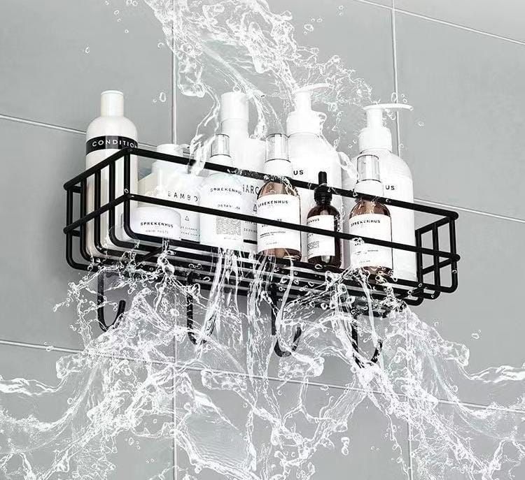 Punch free Bathroom Shelf