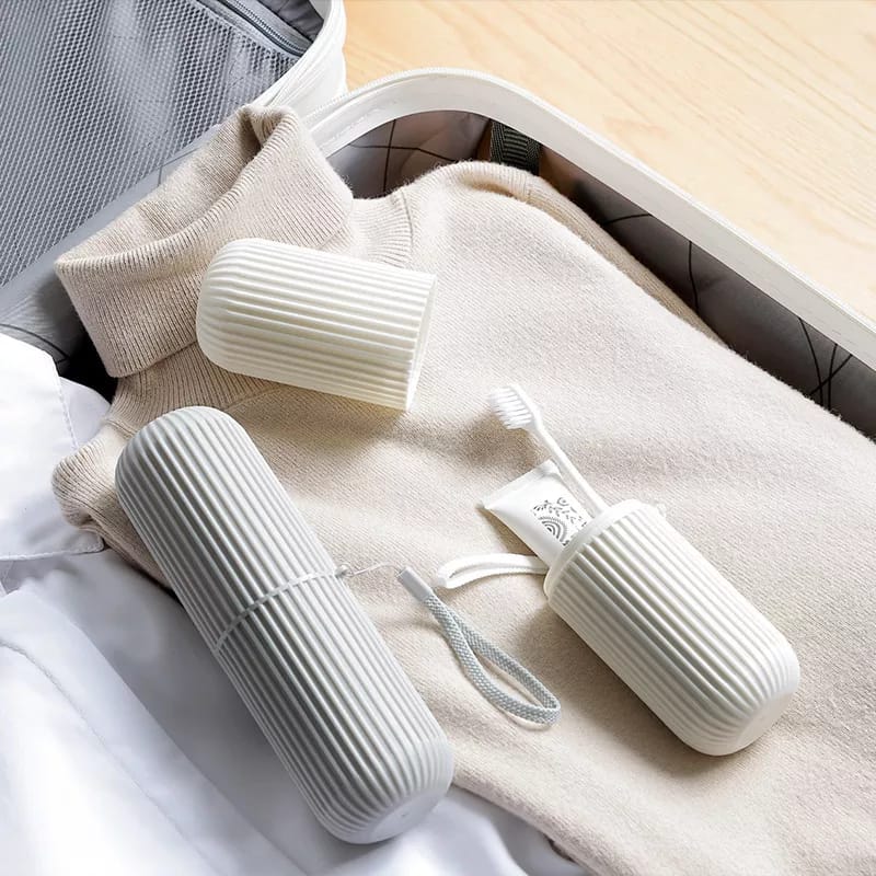 Toothbrush/Toothpaste Holder