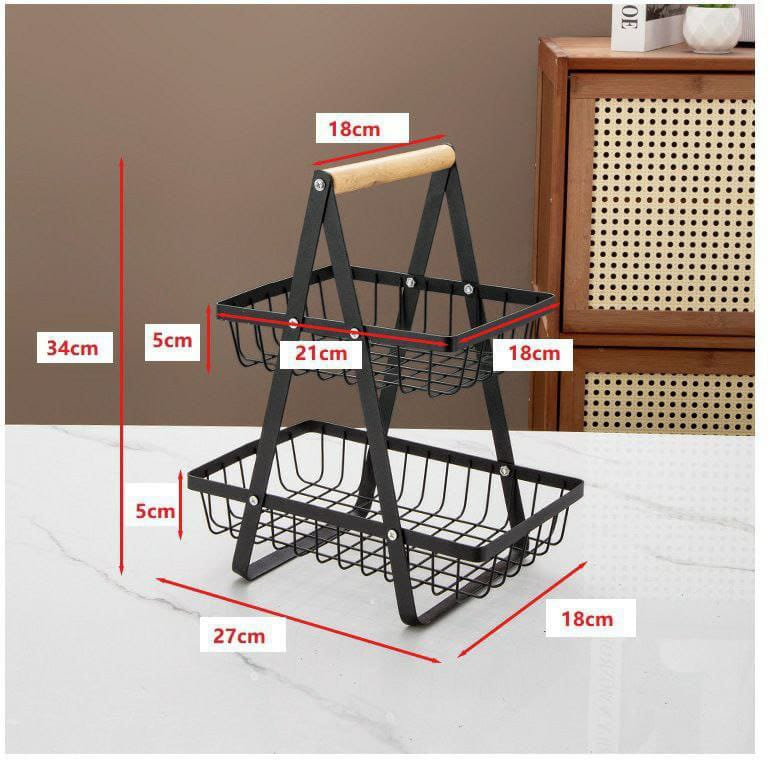 2-Tier Fruit Basket