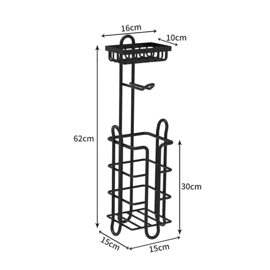 3 in 1 Heavy Duty Bathroom/Tissue Stand