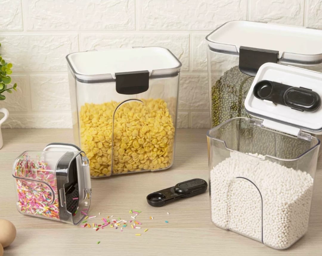 4Pcs Set Airtight Food Storage Containers