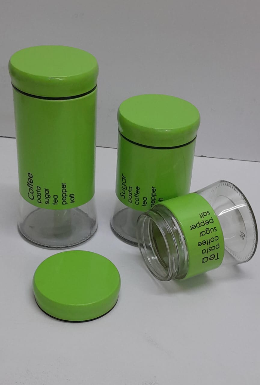 Tea,Sugar and Coffee Canisters