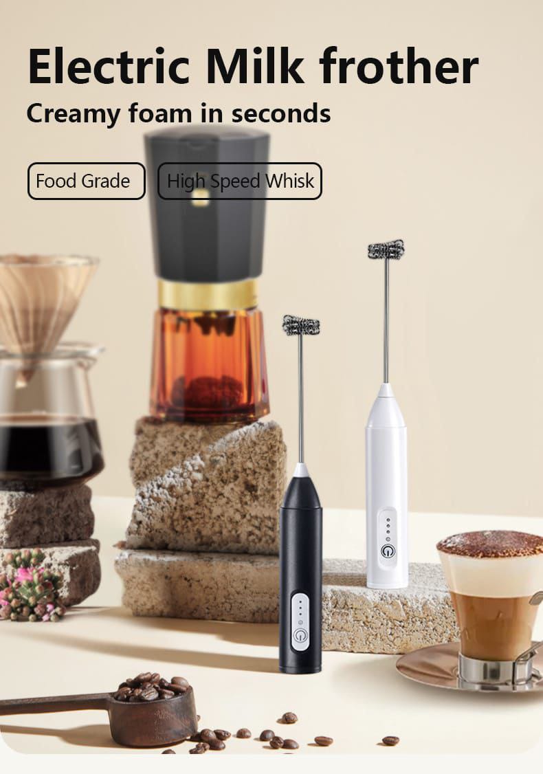 3 Speed Electric Milk Frother