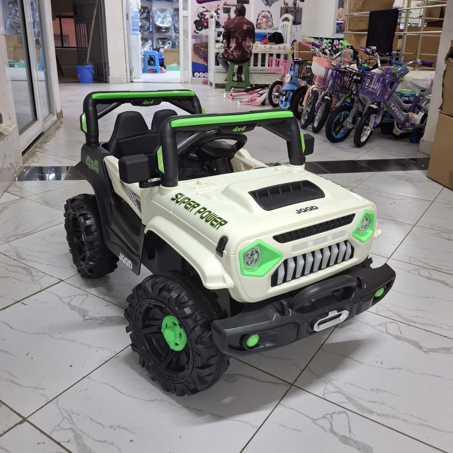 4×4 Kids electric super car