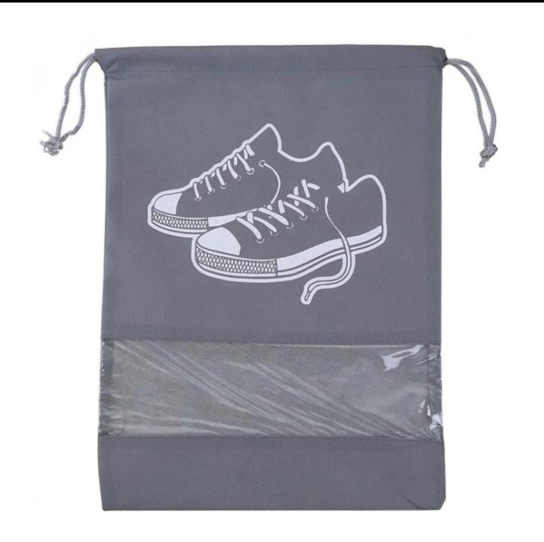 Non woven portable shoe storage bag.