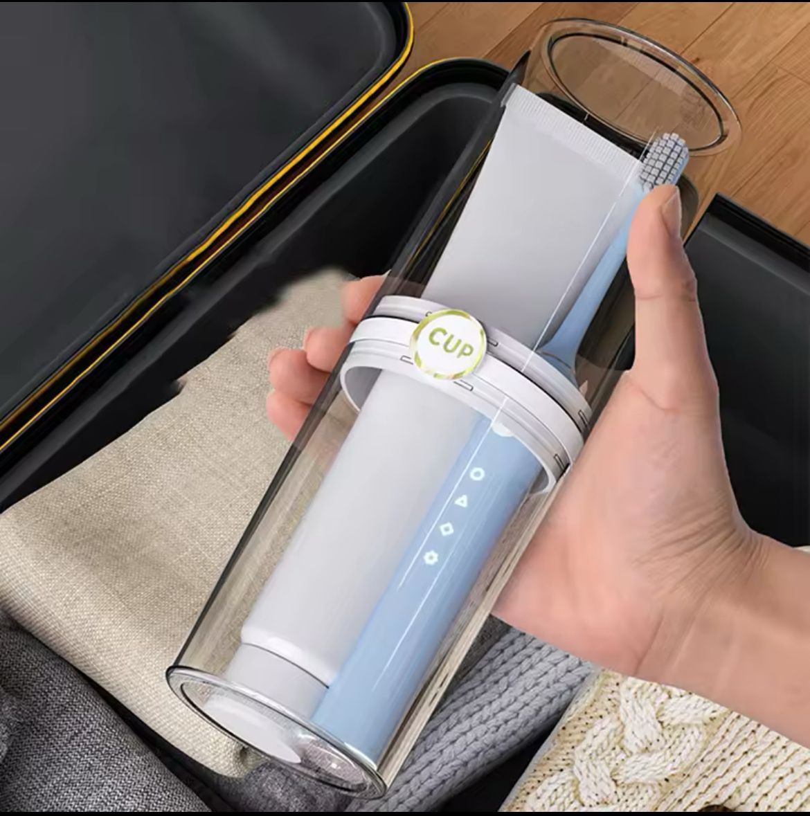 Portable Travel Toothbrush