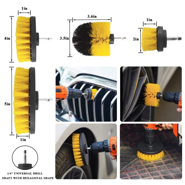 25pcs Set Car Cleaning Tool Kit