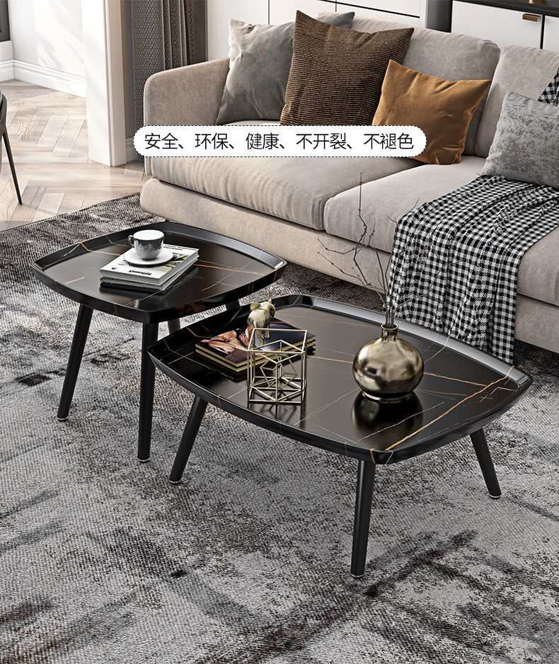 2Pcs Set Coffee Table