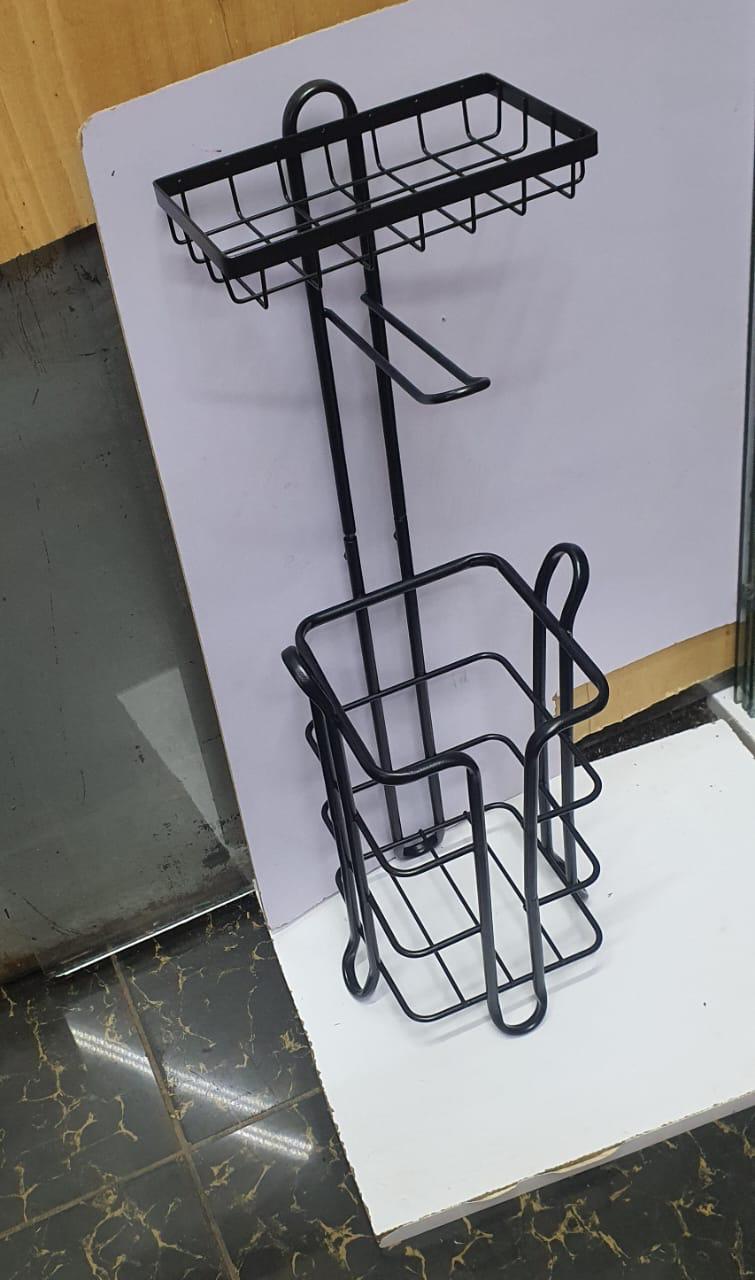 3 in 1 Heavy Duty Bathroom/Tissue Stand