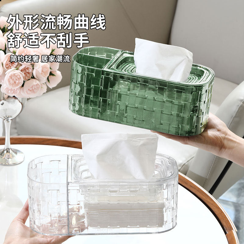 Automatic drop tissue storage box