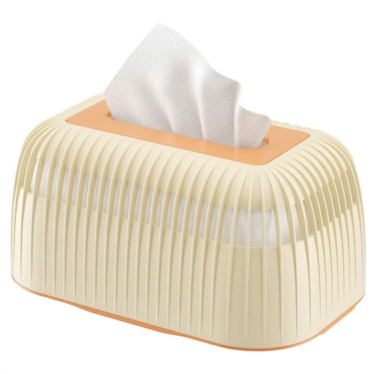 Stripped tissue/serviette box