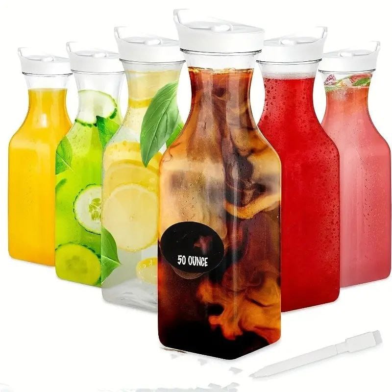 Multipurpose square pitcher jars