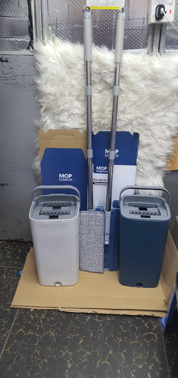 Big Bucket Flat Vertex Self Squeeze Mop With Bucket