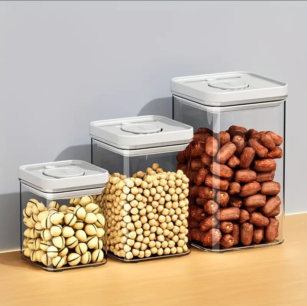 3pcs Set Food Storage Containers with Lids