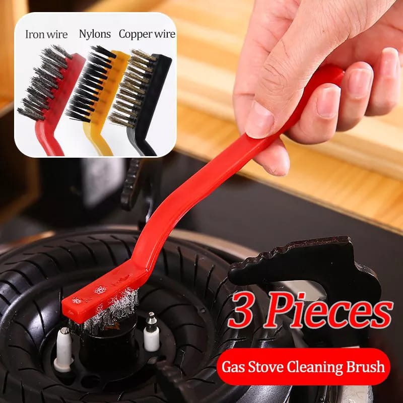 3Pcs Set Cleaning Brushes