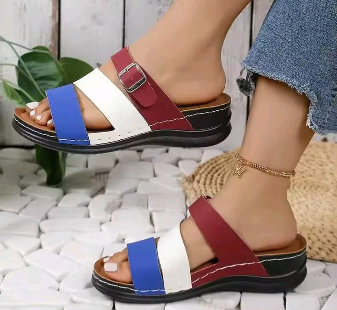 Colourful wedges