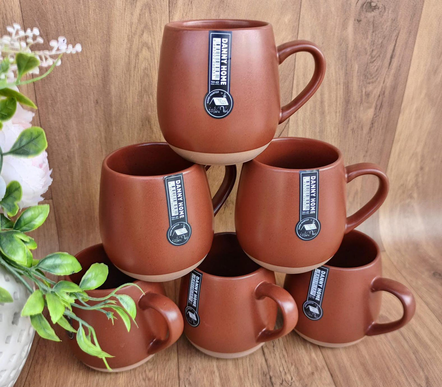6pcs Set Classy Mugs