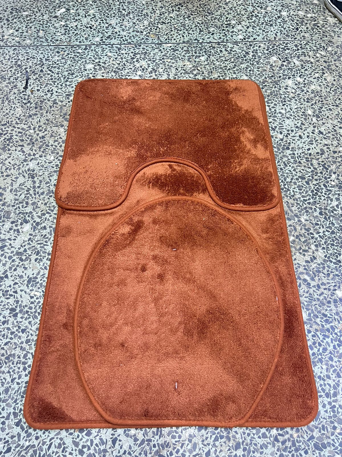 3pcs Set Bathroom/Toilet Mats