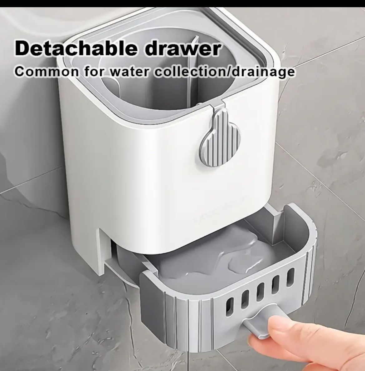 Wall Mounted Long Handle Toilet Cleaning Brush