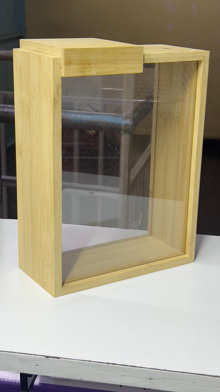 3Ltrs Bamboo Dry Food/Cereals Storage Container