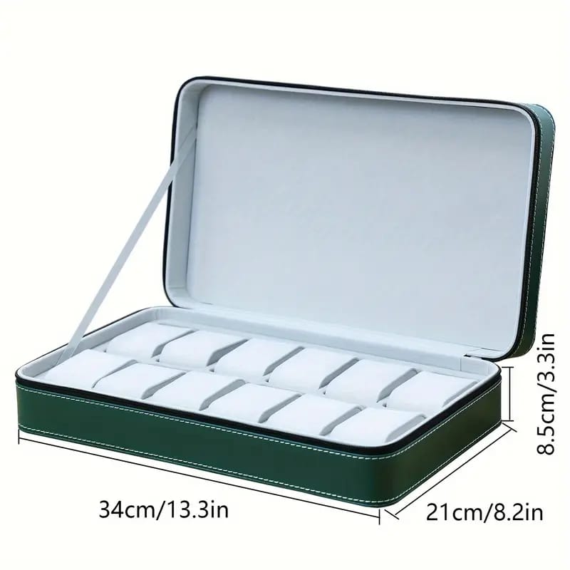 12 Slots Watch Organizer/Storage Box