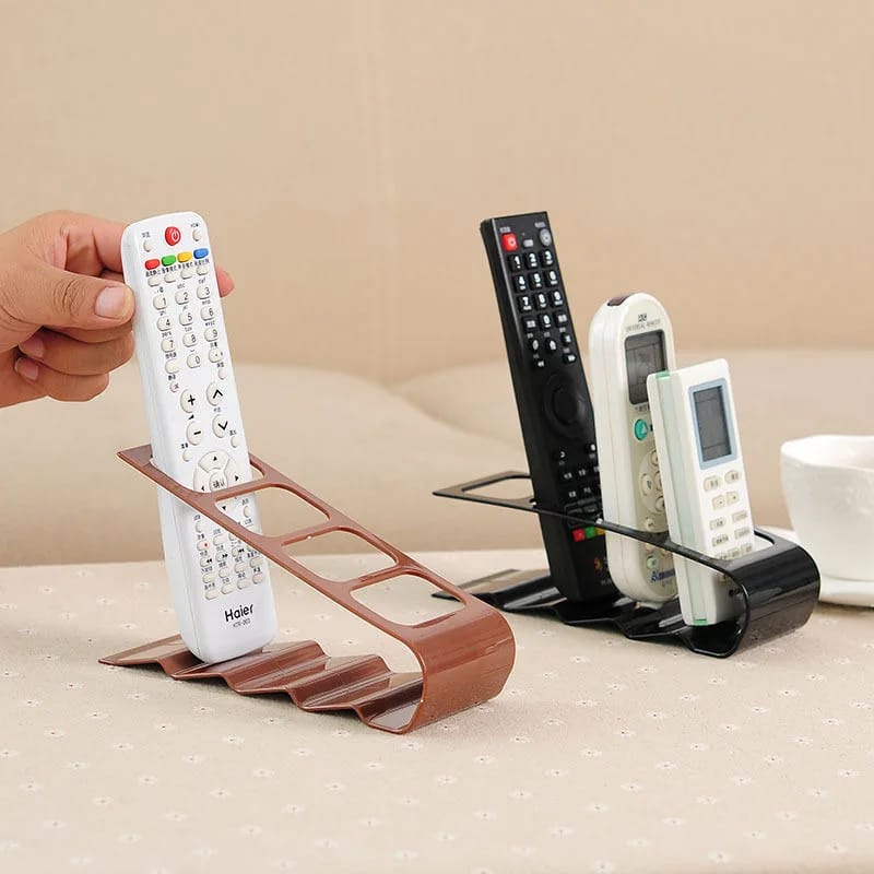 4 Slots Plastic Remote Control Holder/Organizer