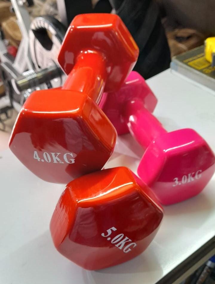Vinyl Rubber Neoprene Dumbbells