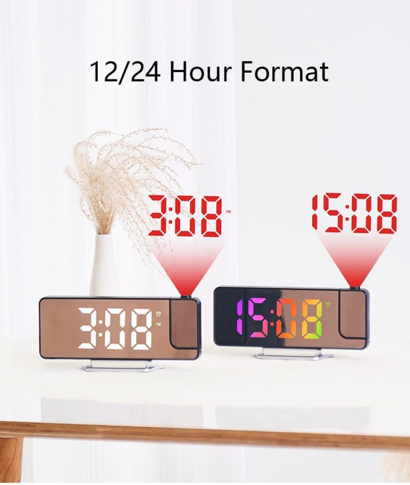 LED Digital Clock with Alarm for Table