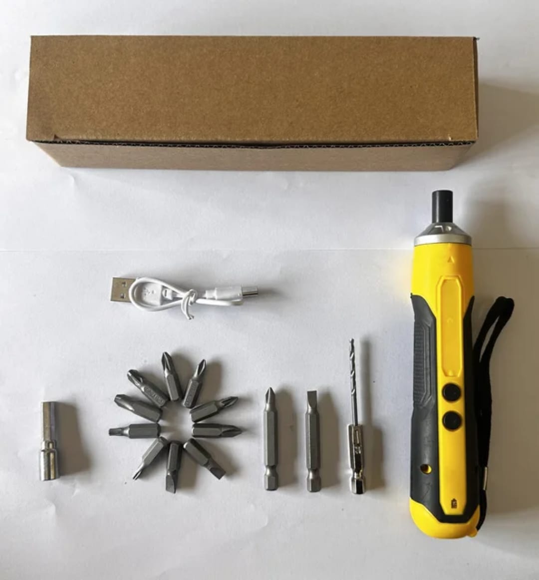 36pcs Cordless Electric Screw Driver Set