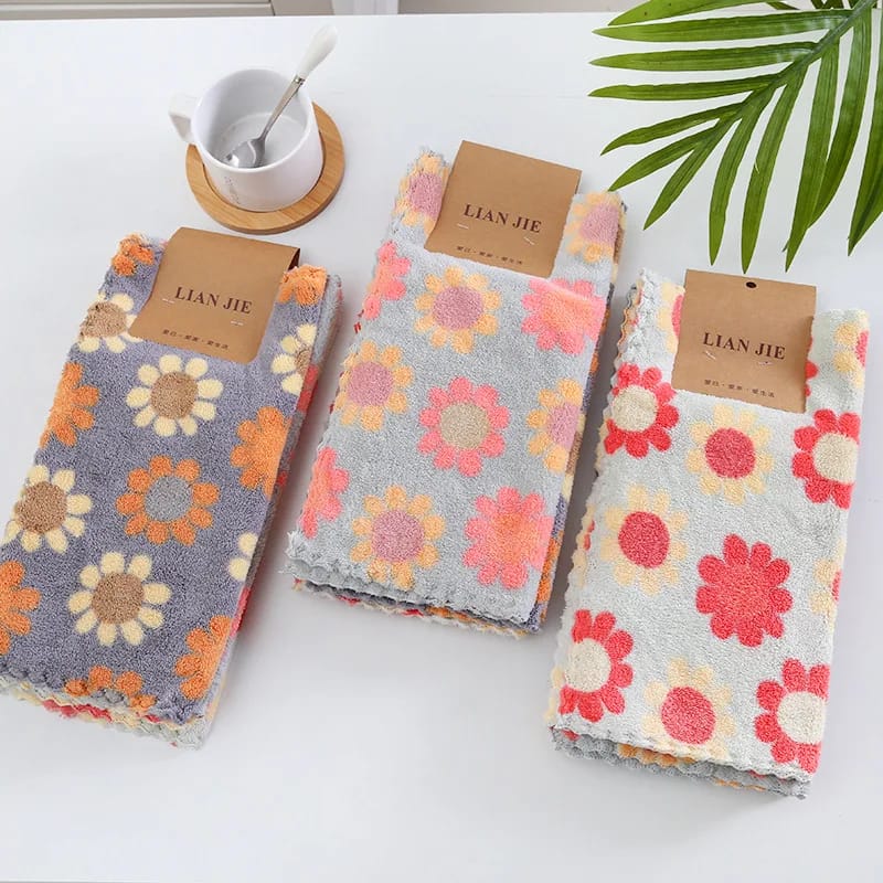 5pcs Set Kitchen Cleaning Towels