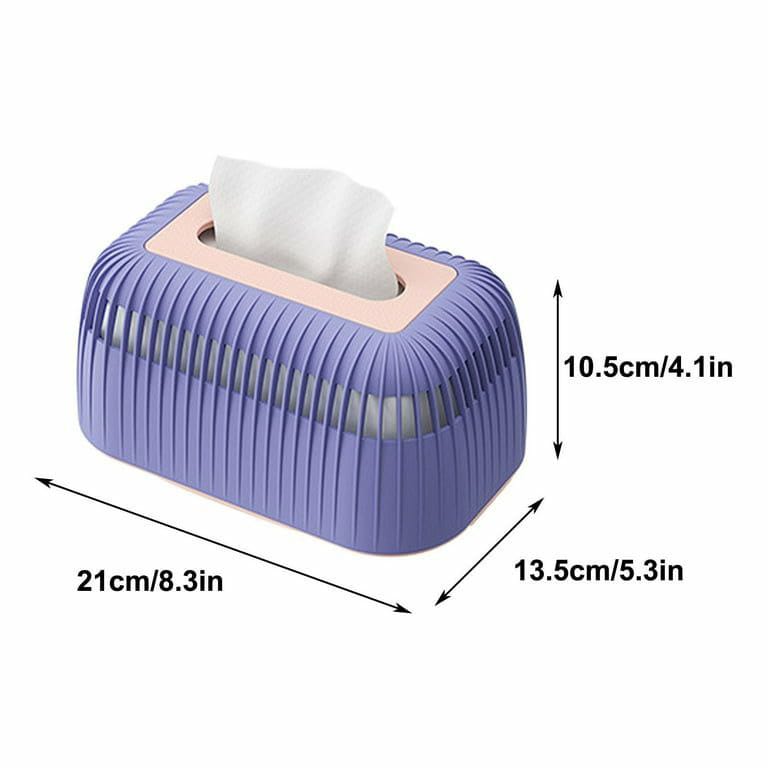 Stripped tissue/serviette box