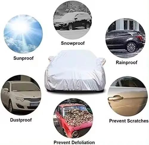 High Quality Universal Grey Car Cover