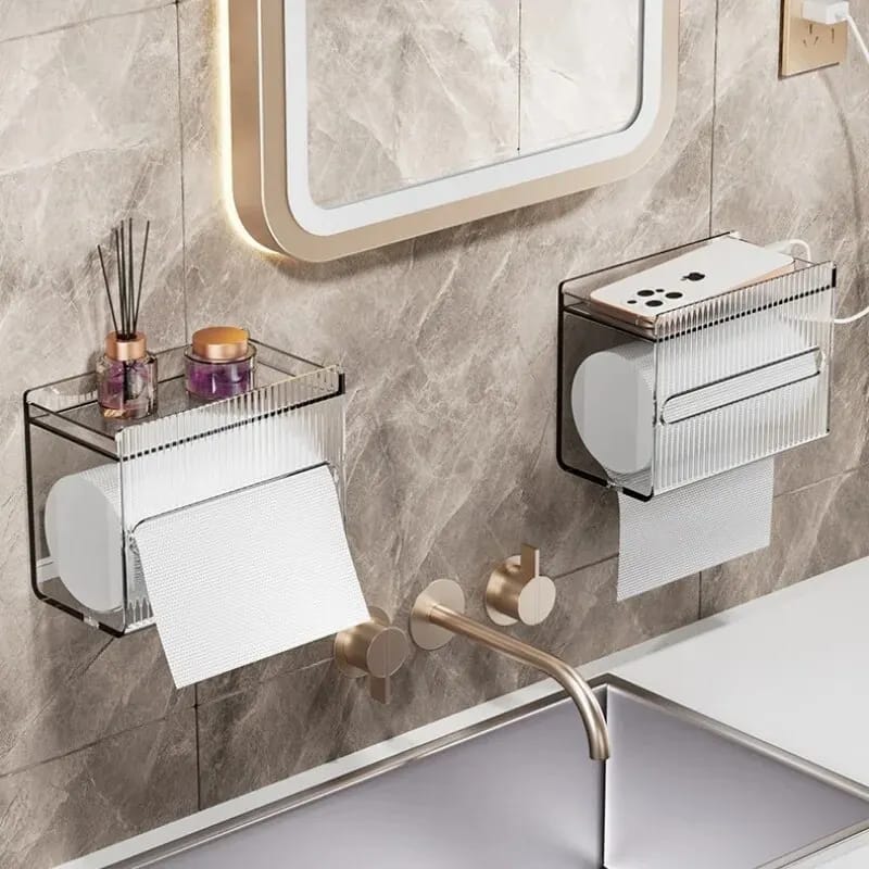 Wall Mounted Toilet Tissue Box