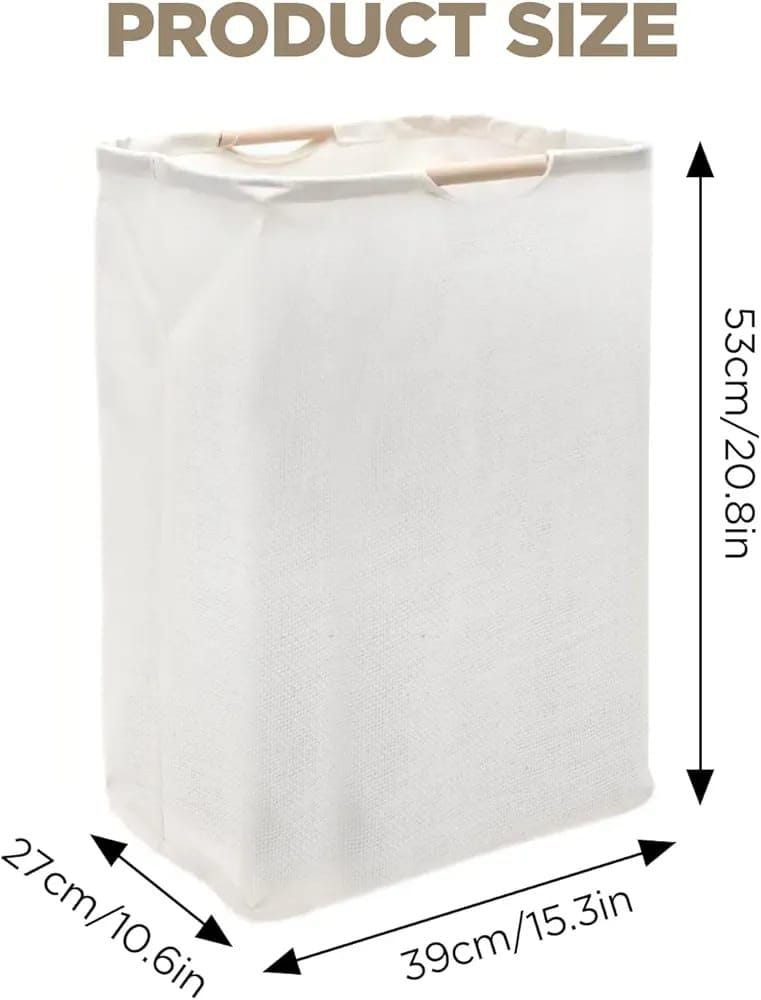 Laundry Hampers with bamboo Handles