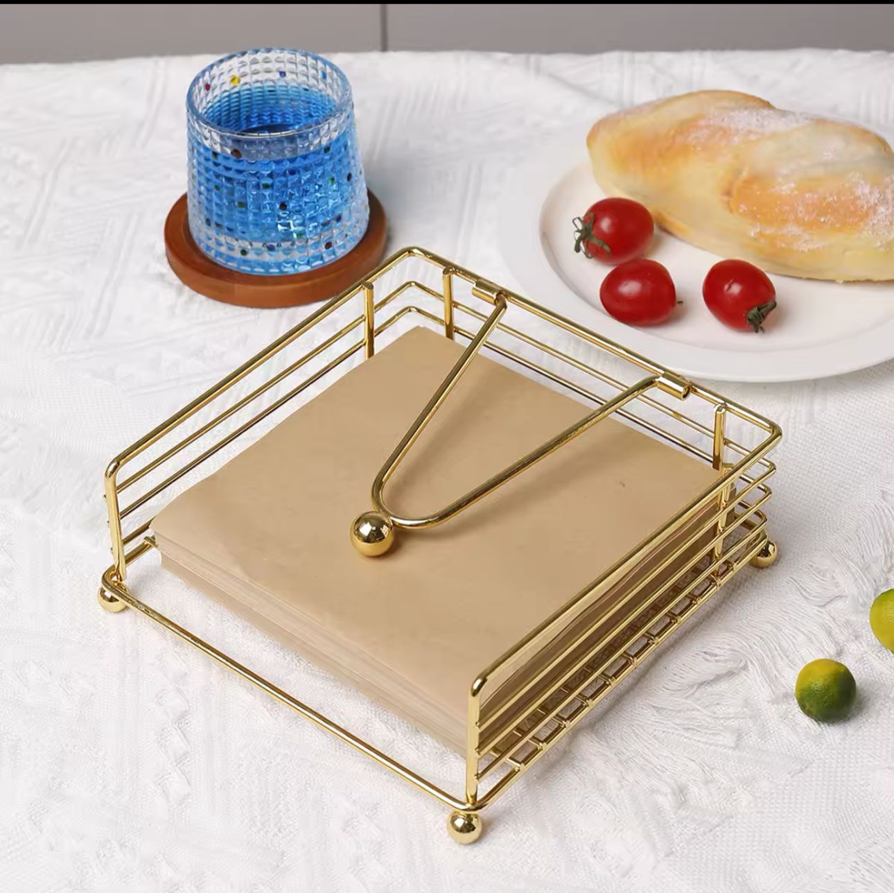 Luxury Metallic Serviette/Napkin Holder