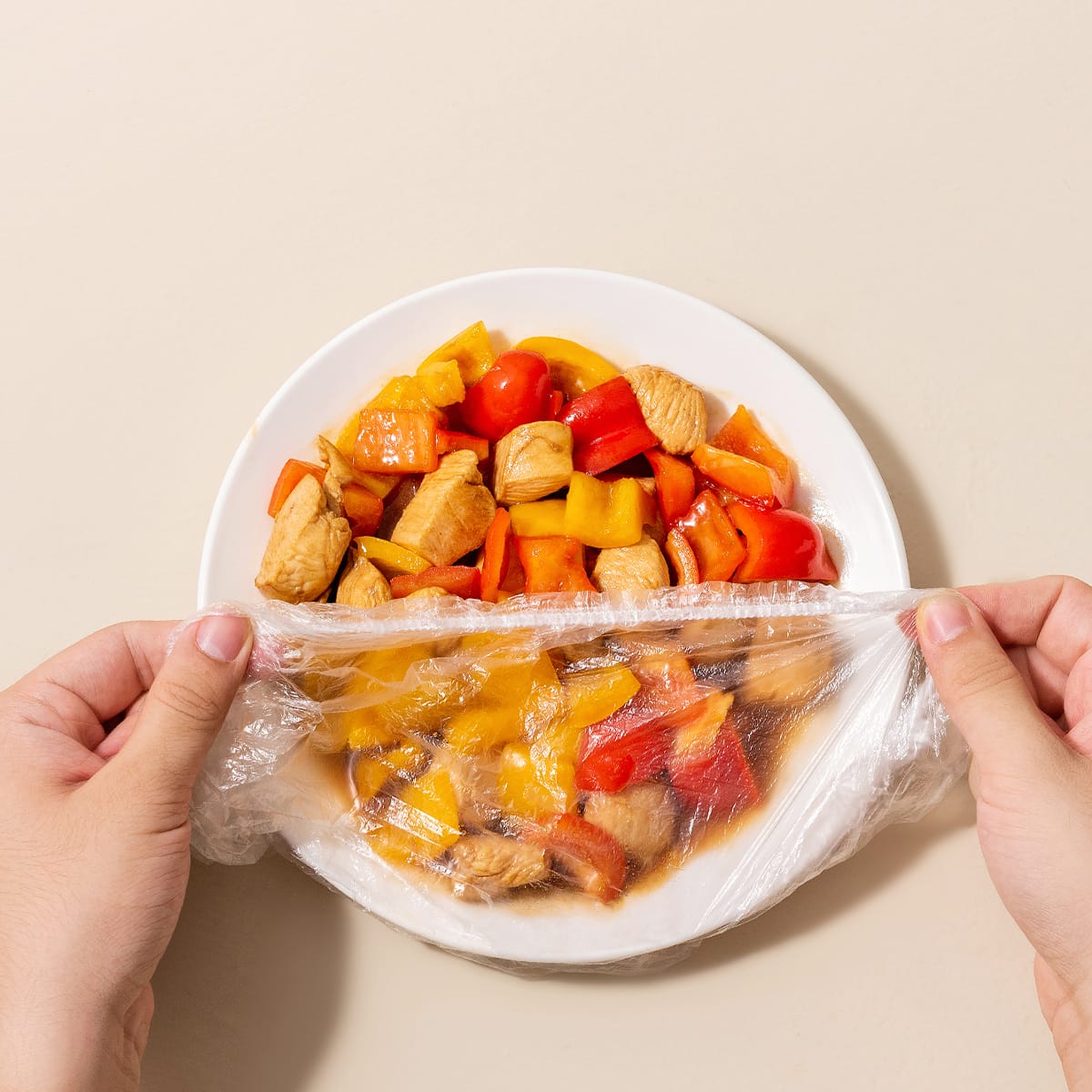 100Pcs Set Reusable Food Storage Cover Bags