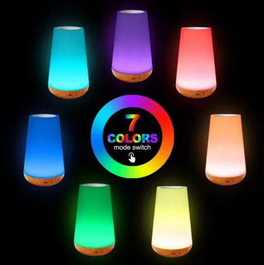 USB Rechargeable LED Table Lamp With Remote Control