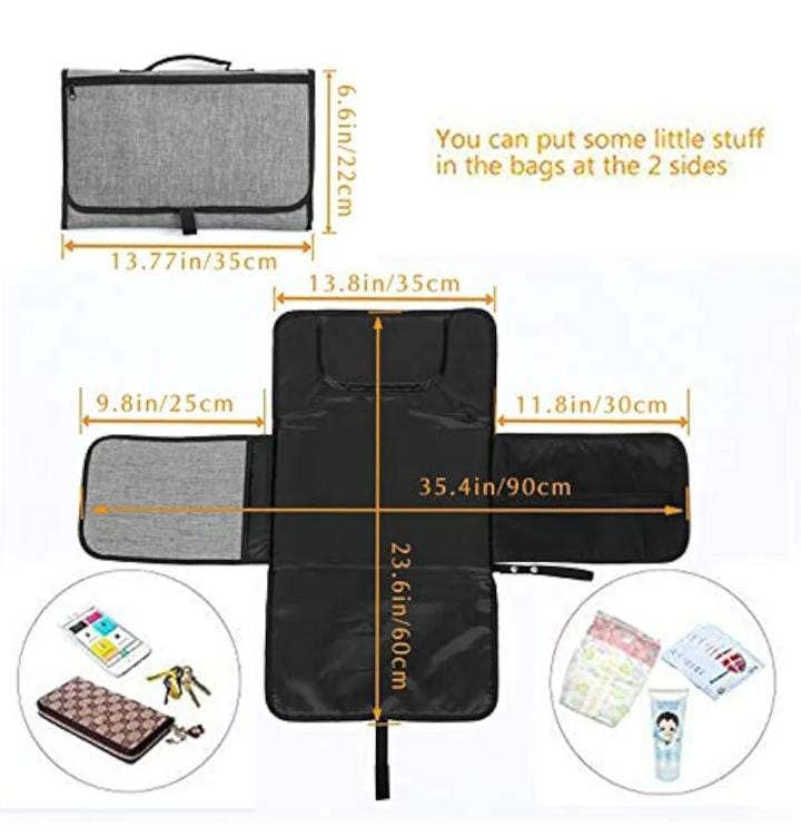 Portable Waterproof Baby Changing Pad