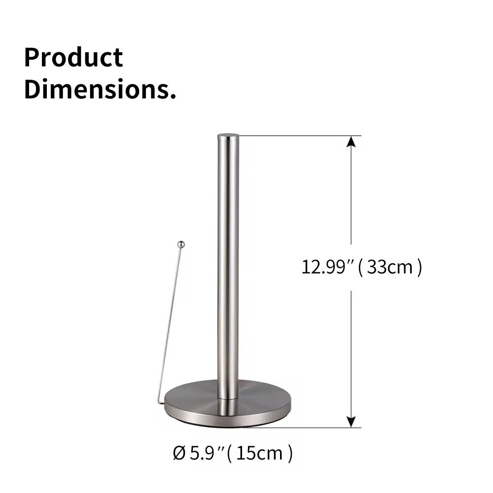 Stainless steel & Rustfree Paper Towel Holder
