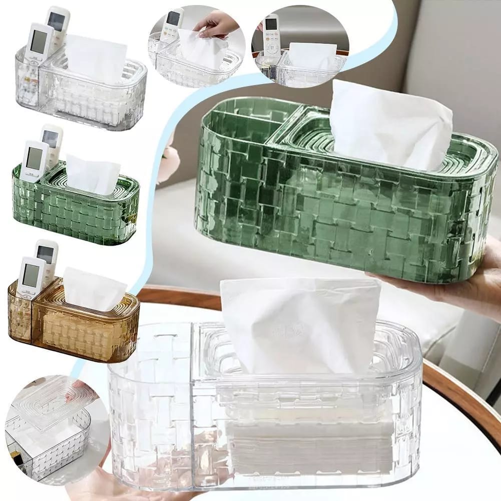 Automatic drop tissue storage box