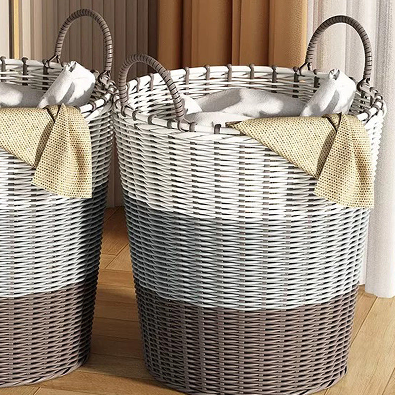 Rattan laundry/multipurpose basket