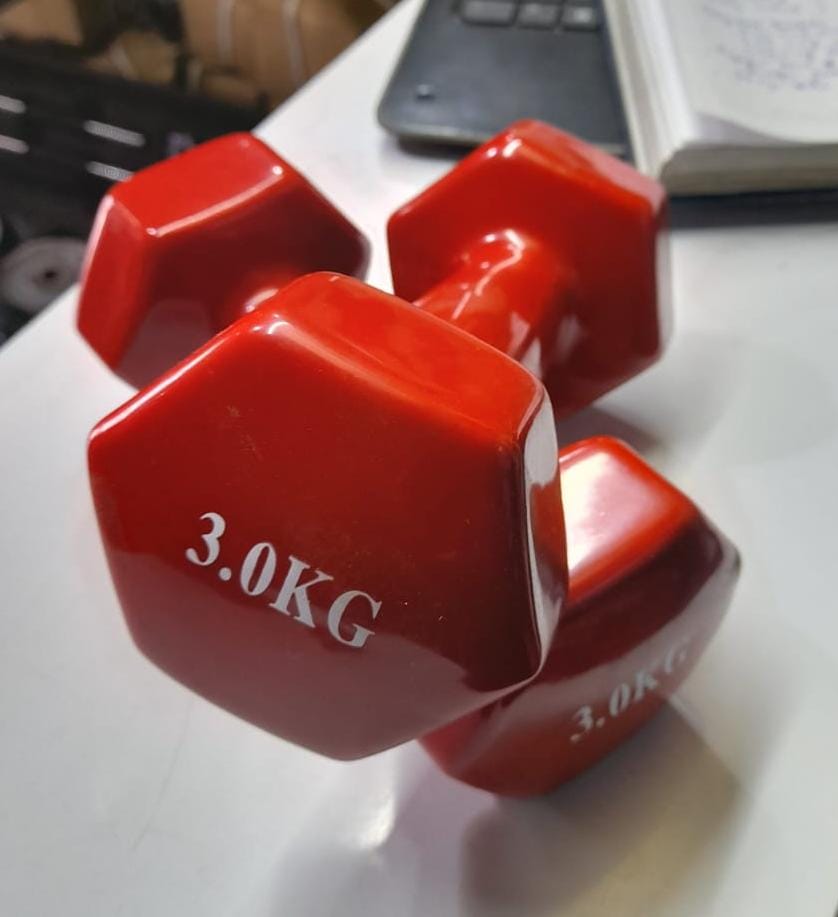 Vinyl Rubber Neoprene Dumbbells