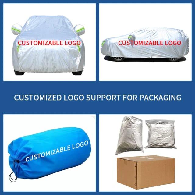 High Quality Universal Grey Car Cover